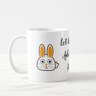 Let the Next Adventure Begin - Bunny Hero Coffee Mug