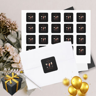 Let The Party Begin Adults 40th Birthday Square Sticker