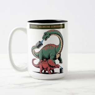 Let The Party Begin Two-Tone Coffee Mug