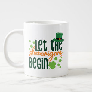Let The Senanigans Begin-60677 Large Coffee Mug