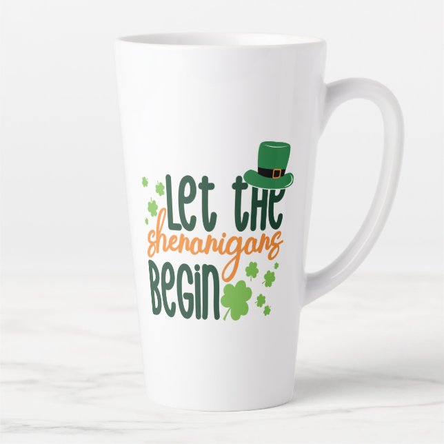 Let The Senanigans Begin-60677 Latte Mug (Right)