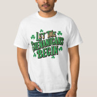 Let The Shenanigans Begin Funny Party Quote
