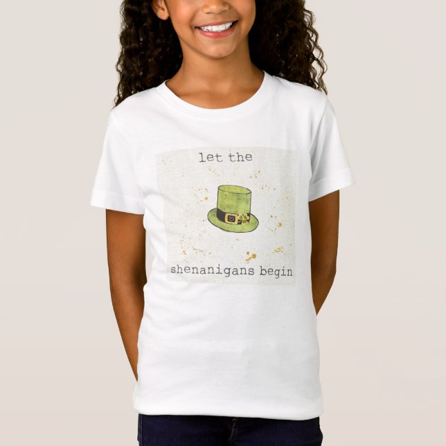 Let The Shenanigans Begin | Lucky Cuties II T-Shirt (Front)