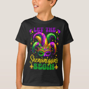 Let The Shenanigans Begin Mardi Gras 5 T-Shirt