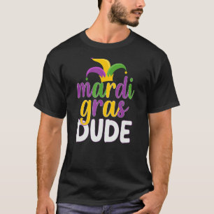 Let The Shenanigans begin Mardi Gras dude T-Shirt