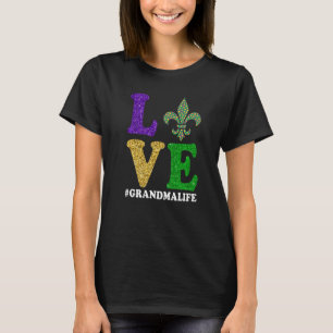 Let The Shenanigans begin Mardi Gras y'all grandma T-Shirt