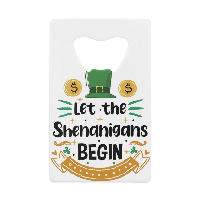 Let The Shenanigans Begin St Patrick's Day (Front)