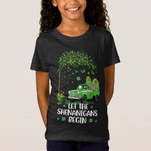 Let The Shenanigans Begin St Patricks Day Gnomes G T-Shirt