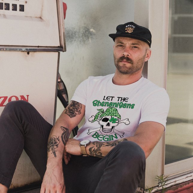 Let The Shenanigans Begin St. Patrick's Day T-Shirt (Creator Uploaded)