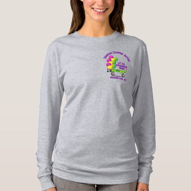 Let the Shenanigans Begin T-Shirt (Front)