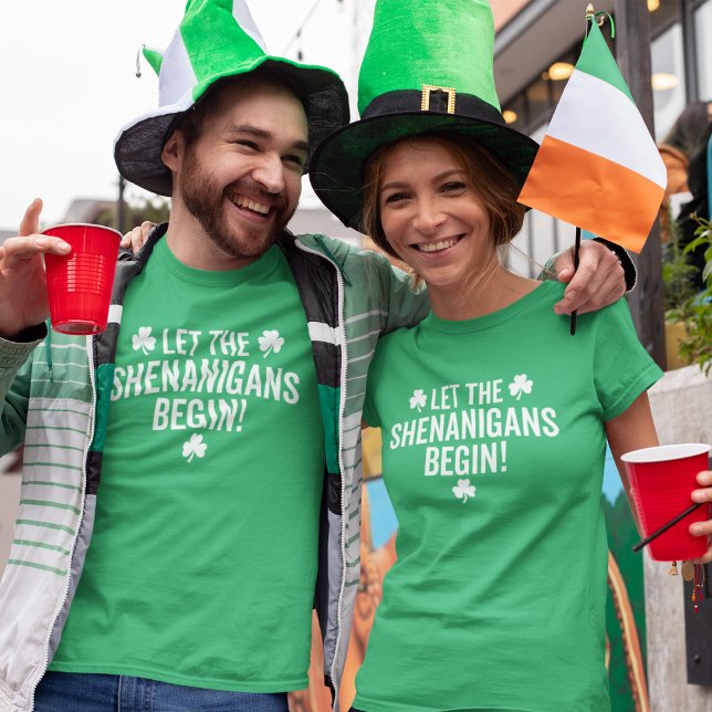 Let The Shenanigans Begin T-Shirt (Creator Uploaded)
