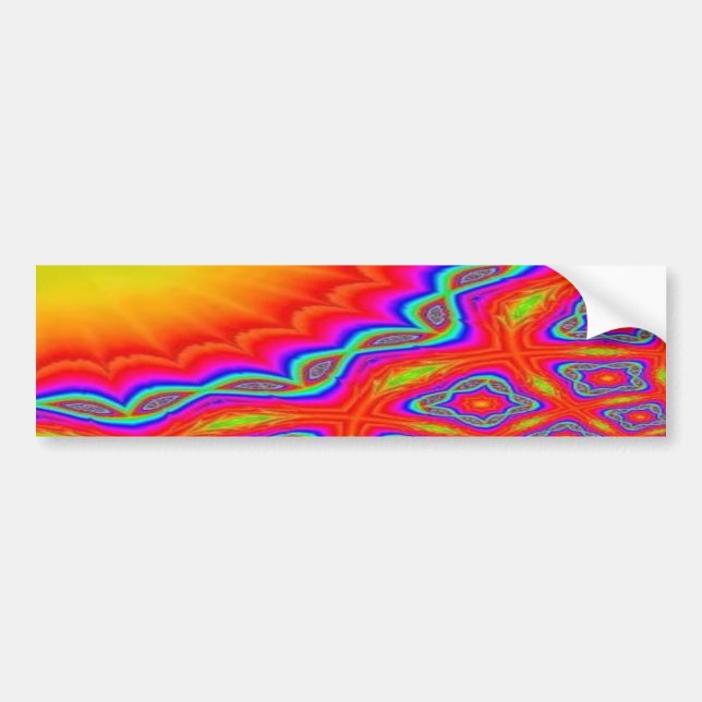 Let The Sun Shine In Bumper Sticker (Front)