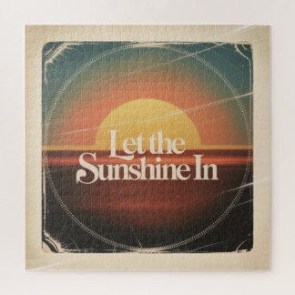 Let The Sunshine In Jigsaw Puzzle