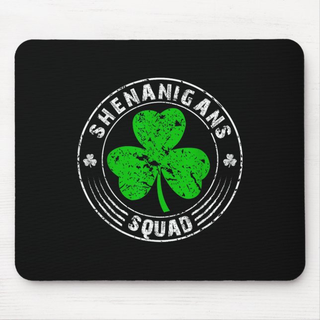 Let The The Shenanigans Begin St Patricks Day Wome Mouse Mat (Front)