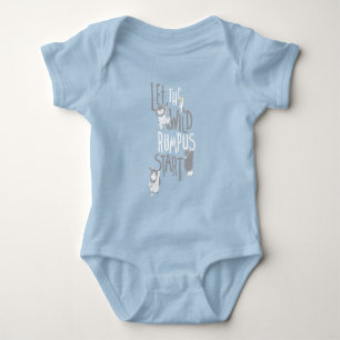 Let the Wild Rumpus Start Baby Bodysuit