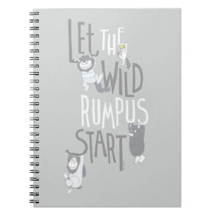 Let the Wild Rumpus Start Notebook