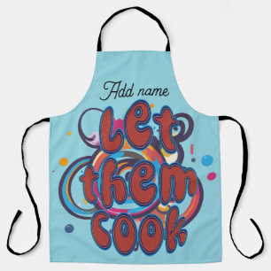 Let Them Cook Personalized Kitchen Apron