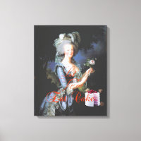 Let Them Eat Cake Canvas Wrap