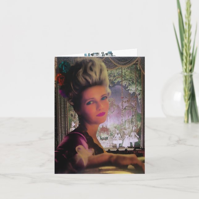 Let Them Eat Cake ~ Card / Invitations (Front)