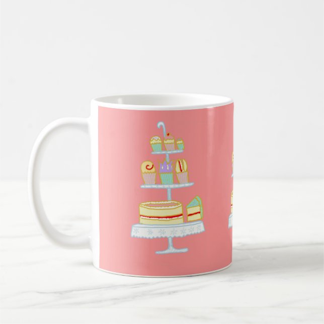 Let Them Eat Cake Coffee Mug (Left)