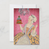 Let them Eat Cake ~  Invitations / RSVP