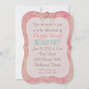 Let them Eat Cake ~  Invitations / RSVP 