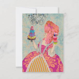 Let them Eat Cake ~  Invitations / RSVP #12