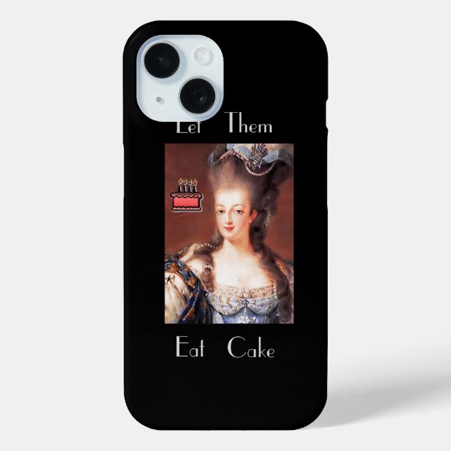 Let Them Eat Cake Marie Antoinette Case-Mate iPhon iPhone Case (Back)