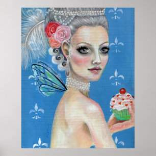 Let them eat cake poster