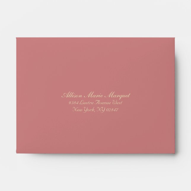 Let Them Eat Cake RSVP A6 Envelopes (Front)