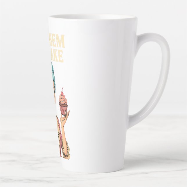 Let Them Eat Cake – Sassy Mug for Sweet Moments  S (Right)