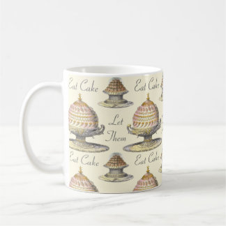 Let Them Eat Cake Vintage Pastries - Vintage Style Coffee Mug