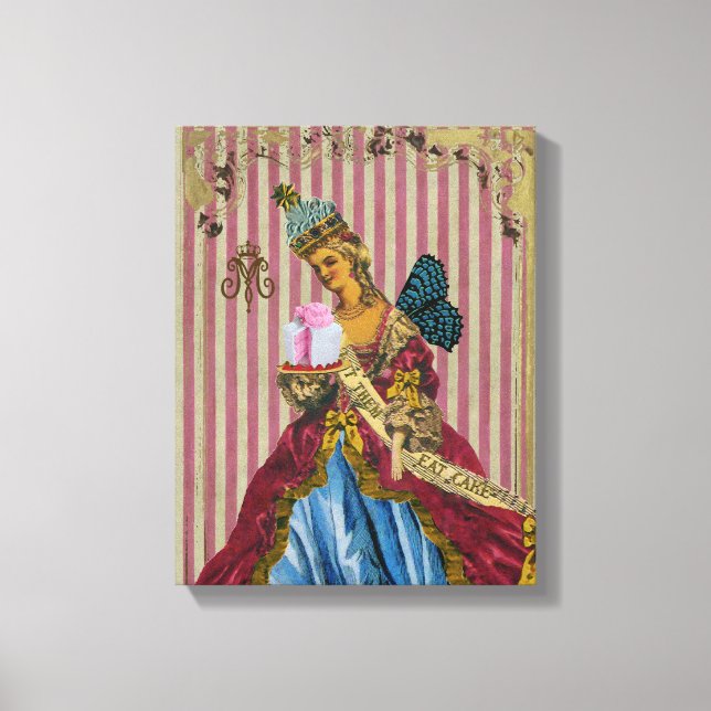 Let Them Eat Cake ~ Wrapped Canvas #14 (Front)