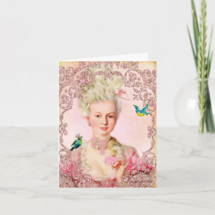 Let Them Eat Macarons Marie Antoinette Cards