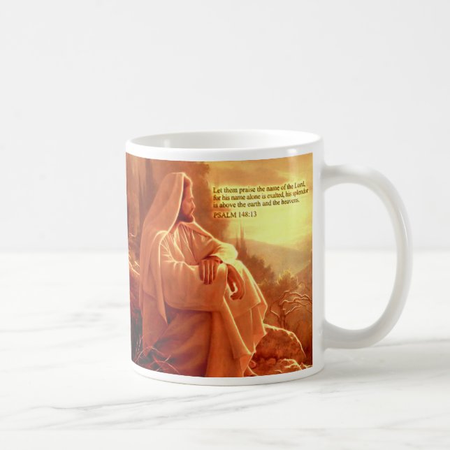 Let them Praise the name of the Lord.. Mug (Right)