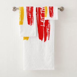 Let Them Sleep Bath Towel Set