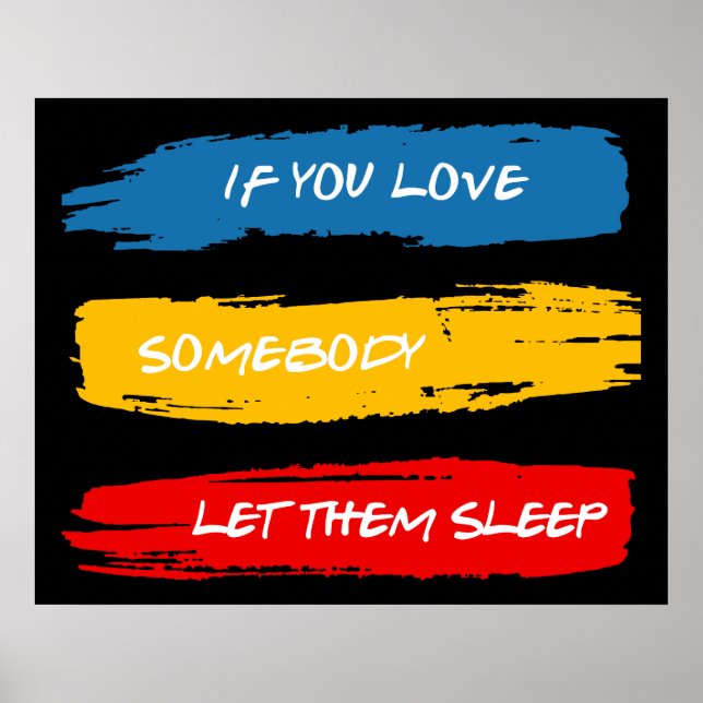 Let Them Sleep Poster (Front)