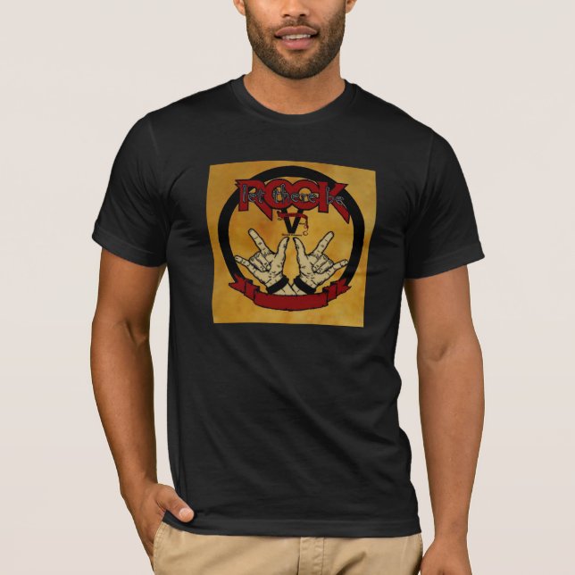 Let There Be (Cylindrical) Rock! T-Shirt (Front)