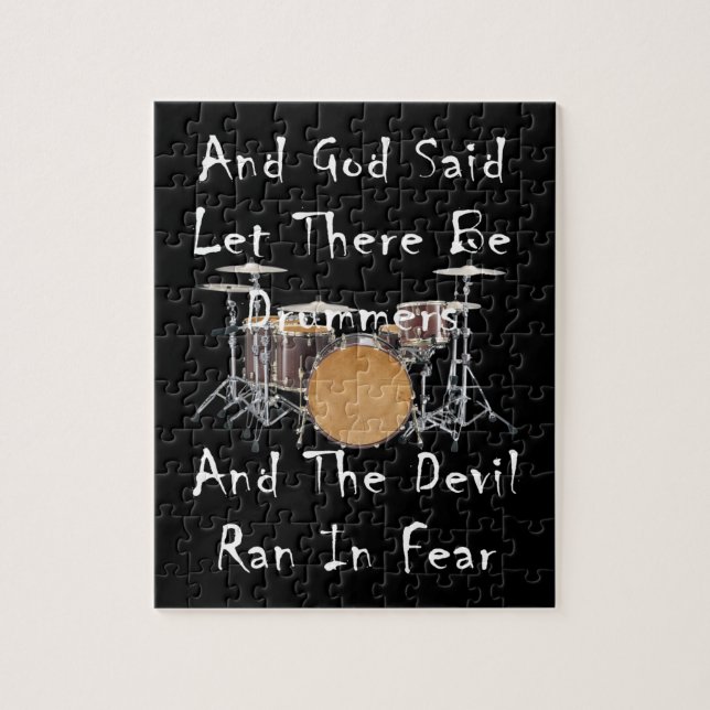 Let there Be Drummers Jigsaw Puzzle (Vertical)
