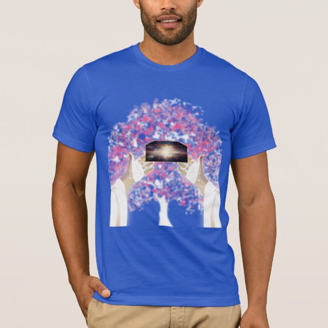 Let there be light: and there was light T-Shirt (Front)