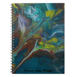Let There Be Light Designer Spiral Notebook