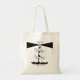 LET THERE BE LIGHT lighthouse Tote Bag