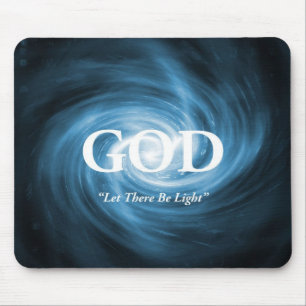 "Let There Be Light" Mouse Mat