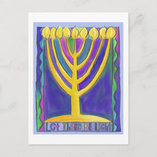 Let There Be Light Postcard