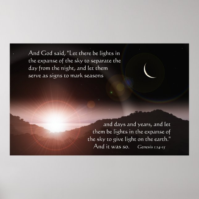 Let there be Lights Poster (Front)