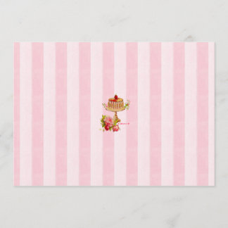 Let Us Eat Cake Party Invitations