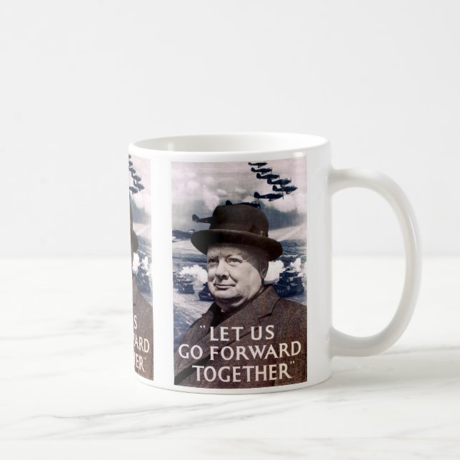 Let Us Go Forward Together Coffee Mug (Right)