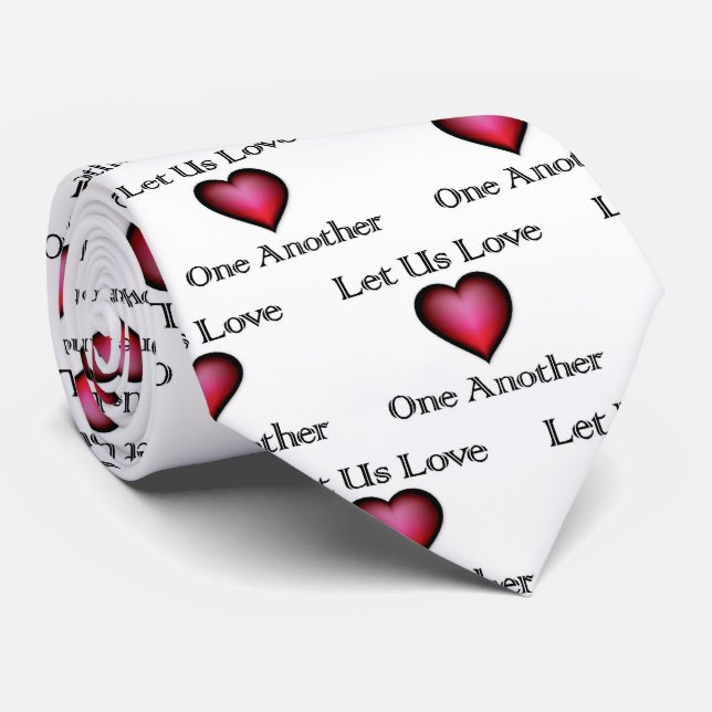 Let Us Love Tie (Rolled)