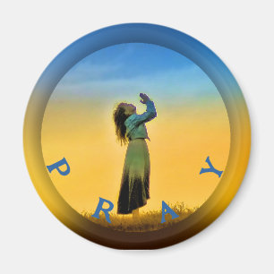 Let Us Pray to Makes Lives Better Magnet