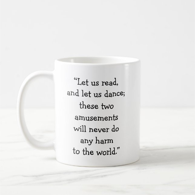 Let Us Read Classic Mug (Left)